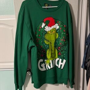Green Grinch Christmas Sweatshirt